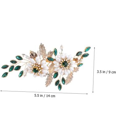 DOITOOL Girls Hair Clips Womens Hair Clips Vintage Hair Clips Women Hairpin Flower Hair Clips Flower Hair Accessories Bun Hair Flower Comb Hair Pin Metal Women's Jewelry Dress - Buy Online on GoSupps.com