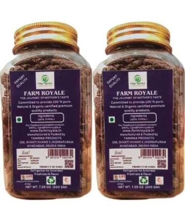 Farm Royale Long Pepper/pippali- 200g - Premium Export Quality 100% Pure Natural hand processed by women workers. (2) - Buy Online on GoSupps.com