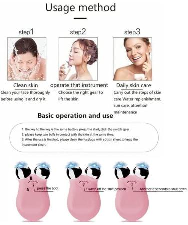 Microcurrent Face Roller | Lift & Tighten Skin | USB Mini Rejuvenation Spa for Facial Wrinkle Remover - Buy Online on GoSupps.com