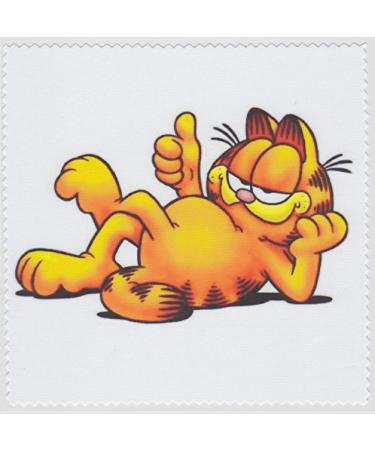 Microfibre cloth for cleaning glasses - motif GARFIELD