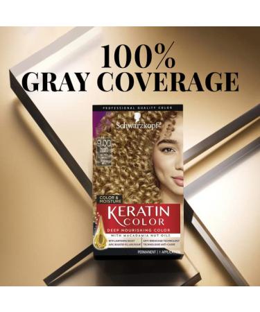 Schwarzkopf Keratin Color 9.0 Honey Blonde - Color & Moisture Hair Color Cream - Buy Online on GoSupps.com