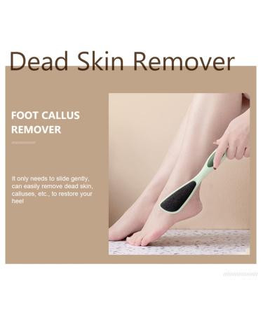 Minkissy 2-Piece Foot File Callus Remover Set - Retro Pedicure Scraper for Wet & Dry Feet (Green) - Best Dead Skin Remover for Smooth Feet - Buy Online on GoSupps.com