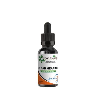 Good health Herbals Clear Hearing Herbal Extract Natural Support to Help sooth Irritated Ears Ringing in Ears and Helps Relieve Ear Congestion to Obtain Clearer Hearing! (2 oz) 2 Ounce