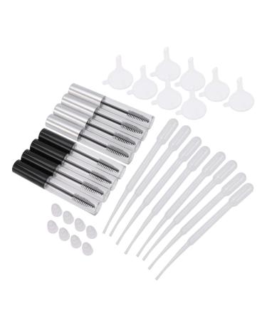 DRESSOOS 8pcs Eyelash Brush Tube Empty Mascara Tube for oil Eyeliner Bottle DIY Mascara Container