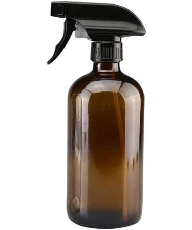 Buy Empty Amber Glass Spray Bottle - 250ml Durable Black Mist Sprayer for Essential Oils - International Shipping Available - Buy Online on GoSupps.com