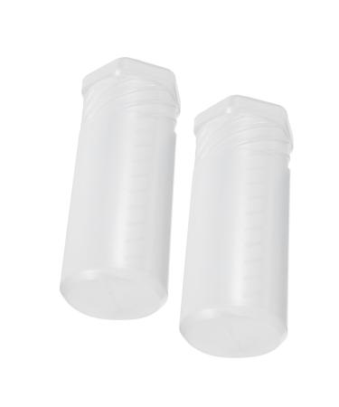 Minkissy 4 pieces brush drum and brush box Razor brushwood travel agency Razor brush Etui Razor brush for men shave shaving brush holder container plastic travel 5.5x5.5cmx2pcs transparentx2stk