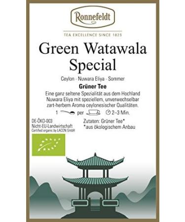  Ronnefeldt Ronnefeldt - Green Watawala Special - Bio - Th vert de Ceylon - 100 g - Buy Online on GoSupps.com