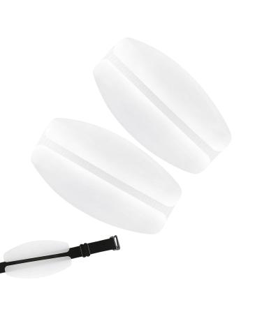 Women Shoulder Pads Adhesive Silicone Shoulder Enhancer Anti-Slip Pads | Adhesive Non-Slip Shoulder Protectors Pads For Lady And Women Party White - Buy Online on GoSupps.com