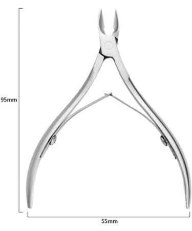 SVAASA Nail Clippers Stainless Steel Cuticle Nipper Professional Remover Scissors Finger Care Manicure Nail Clipper Dead Skin Tools Gold and Sliver - Buy Online on GoSupps.com