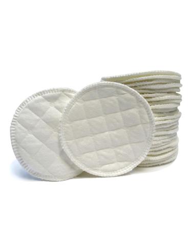 TOYANDONA 24 Pcs Washable Breastfeeding Pads - White Bra Pads for Comfort & Ease - Ideal for Nursing Moms - Buy Online on GoSupps.com