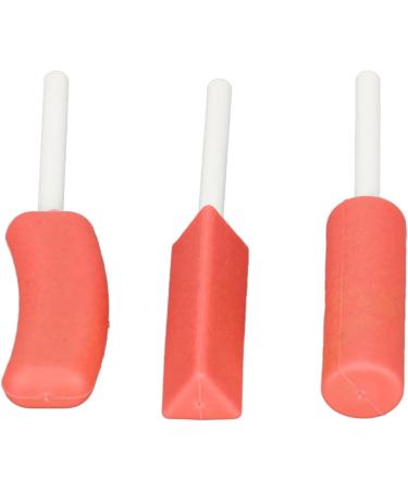 6 Aligner Chewies - Silicone Tray Seater for Aligner Chompers - Red Strawberry Flavor - International Shipping - Buy Online on GoSupps.com