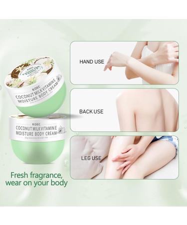 Butt Cream | Body Bum Cream for Moisturizing & Firming - Improve Roughness with Coconut Milk - Buy Online on GoSupps.com