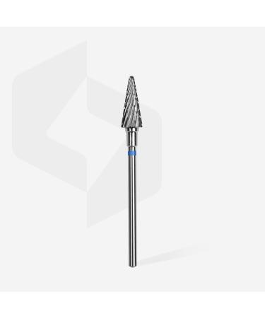 Staleks Drill Bit Nail acrylic gel polygel Cone Blue Carbide 6/14mm