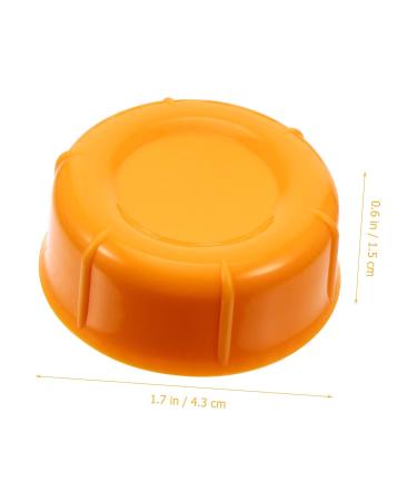 Toddmomy 10pcs Baby Bottle Seal Caps for Feeding & Travel - Fresh-Keeping Screw Lids for Milk Storage - Orange - 4.3x4.3x1.5cm - Buy Online on GoSupps.com