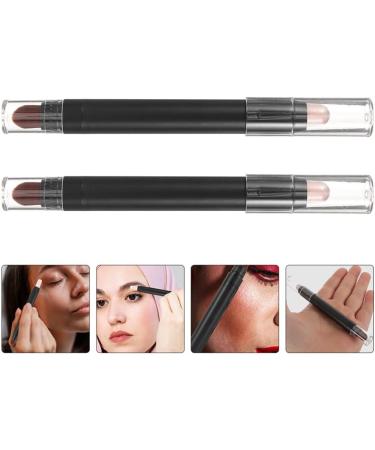 Beavorty 2pcs Eyeshadow Crayons Makeup Brush Eye Makeup Tool Eye Shadow Brush Gradient Applicator - Buy Online on GoSupps.com