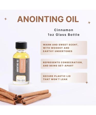 Buy 1oz Anointing Oil Cinnamon | Holy Oil for Prayers | International Shipping - Buy Online on GoSupps.com
