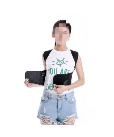 Mobestech Adjustable Posture Device - Breathable Shoulder Support Belt for Men & Women - XL Black Posture Brace - Buy Online on GoSupps.com