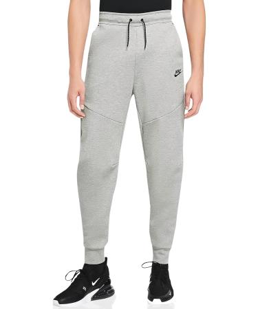 Nike Sportswear Tech Fleece Men's Joggers - Dark Grey Heather/Black (Slim Fit, Medium) - Buy Online on GoSupps.com