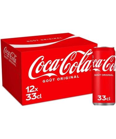 COCA-COLA - Boite 12X33 Cl Sleek - Lot De 3 - Vendu Par Lot - Buy Online on GoSupps.com
