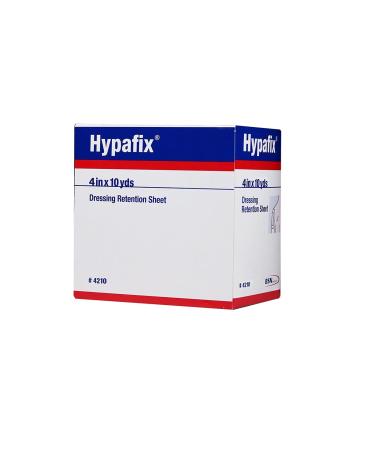 Hypafix Dressing Retention Tape - 4 x 10 yards - 6 Boxes