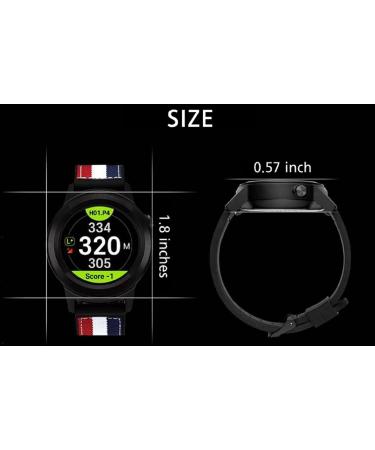 Golf Buddy Aim Golf GPS Watch - Premium Full Color Touchscreen - Preloaded with 40,000 Worldwide Courses - Easy-to-Use W11 Golf Watch with Dynamic Shot Distance - Buy Online on GoSupps.com