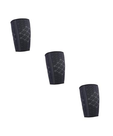 Yardwe 3 Pcs Thigh Protector Sleeve Support Sprains Quadricep Brace Leg Support Wraps Groin Thigh Protective Pad Thigh Brace Thigh Support Protector Sports Thigh Sleeves Nylon