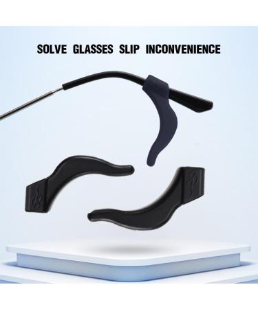 OSUWLSI Non-Slip Glasses Temples 6 Pairs of Soft Silicone Ear Hooks & Frame Holders for Secure Fit - Buy Online on GoSupps.com