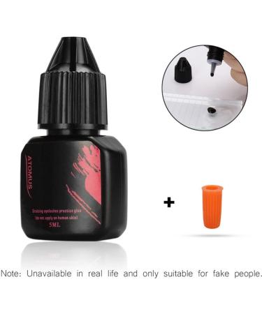 LIUMMRCY Eyelash Adhesive - Fast-Drying Professional Glue for False Eyelashes & Extensions - 1 Piece Black - Buy Online on GoSupps.com