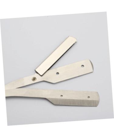 Minkissy 2-Pack Stainless Steel Round Brush & Beard Razor for Hairdressers | Travel-Safe Grooming Tools - Buy Online on GoSupps.com