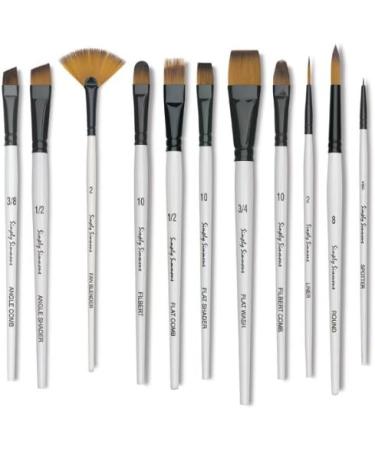 Simply Simmons Fan Brush 2 - Professional Quality Fan Brush for Fine Art - Buy Online on GoSupps.com