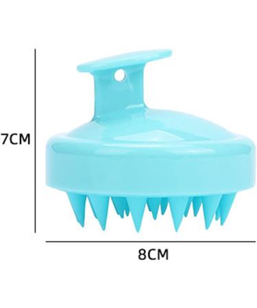 Buy Premium Hair Shampoo Brush with Soft Silicone Scalp Massager for Hair Growth - Black & Blue Colors - Buy Online on GoSupps.com