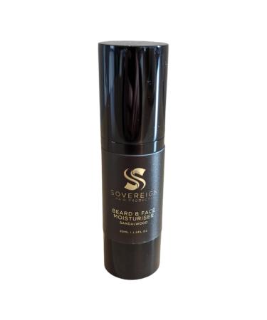 Sovereign Hair Products Beard & Face Moisturiser - Hydrating Formula - 30ml (Sandalwood)