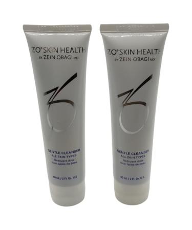 ZO Skin Health Gentle Cleanser 2 x 2.0 Fl. Oz NO BOX for refreshed-feeling skin 2 Ounce
