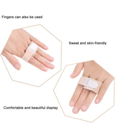 Retrofun 6-Piece Hammer Toe Corrector Bandage & Separator for Men & Women | Comfortable Toe Wrap Brace for Overlapping Toes - Buy Online on GoSupps.com