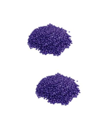 Frcolor Depilatory Pearl Beans for Hair Removal - Hard Wax Beans for Legs & Body - 2 Pack (Medium Blue) - Effective Hair Waxing Solution - Buy Online on GoSupps.com