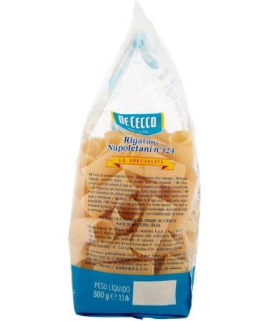 De Cecco 4 x Past To Check Leave 100 It Italyanans Rigatoni Nalpoletan Nalo124 nodels 500 g + Itality gourmet Polpa 400 g - Buy Online on GoSupps.com