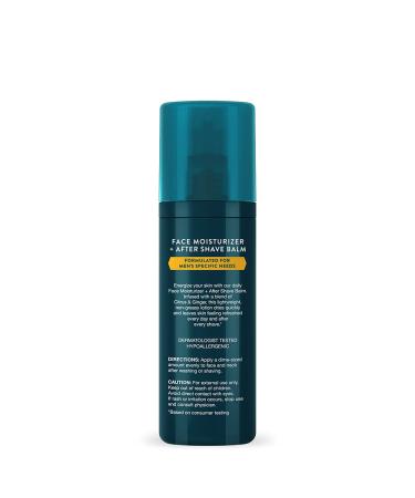 Jason Natural Men's Face Moisturizer & After Shave Balm - Citrus & Ginger, 4 oz - Buy Online on GoSupps.com