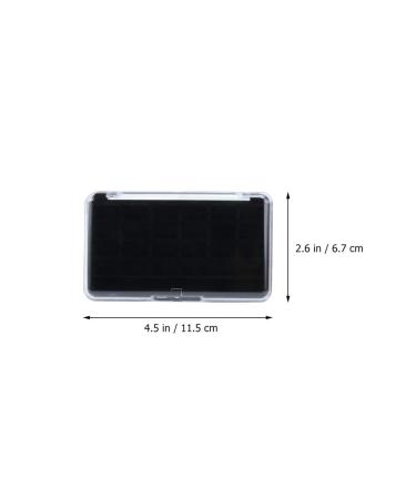 Fomiyes 2-Pack 24-Grid Empty Cosmetic Palette - Versatile Plastic Eyeshadow Pallet for DIY Make-Up & Craft Projects - Buy Online on GoSupps.com