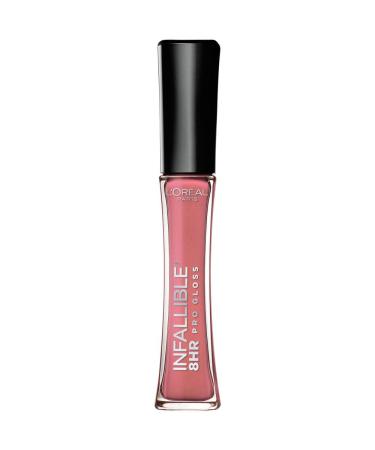 LOreal Paris Makeup Infallible 8 Hour Hydrating Lip Gloss, Blush, 0.5 Ounce Blush 0.21 Ounce (Pack of 1) - Buy Online on GoSupps.com