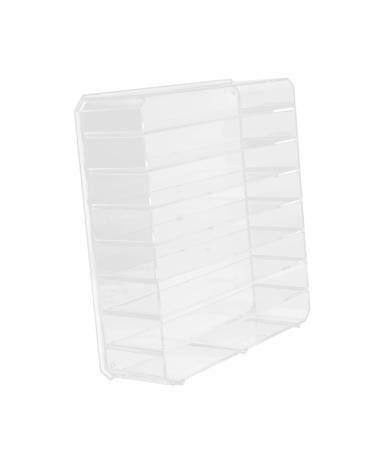 Didiseaon 2 Sets Divider Storage Box Eyeshadow Acrylic Cosmetic Organizer Home Cosmetic Holder Storage Rack