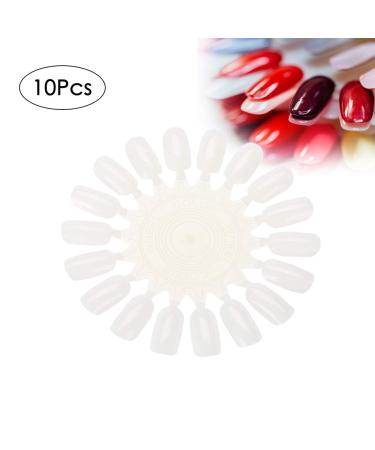 10pcs Nail Display Boards - Portable Stylish Nail Practice Cards for Salons | Perfect for Nail Art Display - Buy Online on GoSupps.com