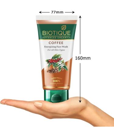 Buy Bio.tique Coffee Energizing Face Wash 150ml - Purifies Skin & Unclogs Pores | International Shipping Available - Buy Online on GoSupps.com