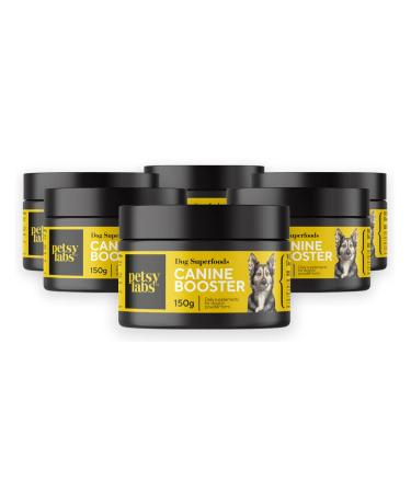 Petsy Labs Canine Booster with green lip mussel (6 x 150 g) green lip powder powder dietary supplements for dogs strengthens the immune system mobility of the joints