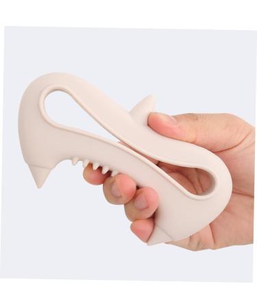 Tovinanna 3-in-1 Acupuncture Massage Device | Portable Hand Massager for Head & Salon | Comfortable Pebble Gel Hair Brush - Buy Online on GoSupps.com