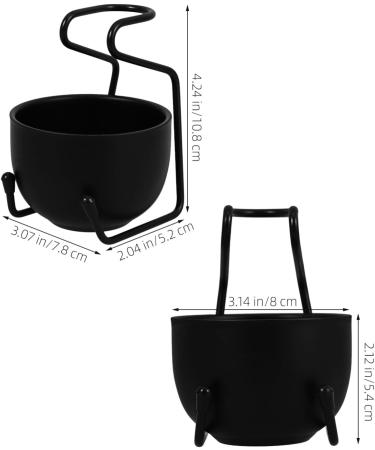 Stainless Steel Shaving Stand Set - Razor Holder Brush & Soap Bowl for Elegant Bathroom Supplies | International Shipping Available - Buy Online on GoSupps.com