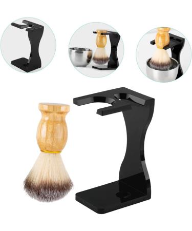 PopetPop Men's Razor Set - 4-Piece Facial Salon Brush & Hair Removal Kit | Comfortable Styling & Grooming Tools for Black Suits - Buy Online on GoSupps.com