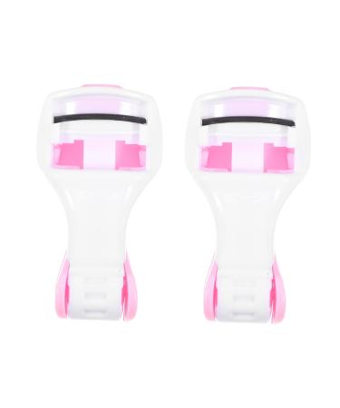 MAGICLULU 1 Beauty Eyelash Curler Eyelash Kits Portable Eyelash Curler Eyelash Curlers Eyelash Curler Pads Eyelash Curler Kit Eyelash Holder Makeup Eyelash Curler Major Travel Pink Mascara