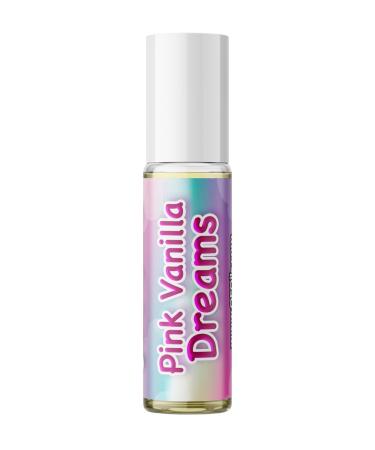 Quality Fragrance Oils' Pink Vanilla Dreams Body Oil (10ml Roll On) Signature: Pink Vanilla Dreams 0.34 Fl Oz (Pack of 1)