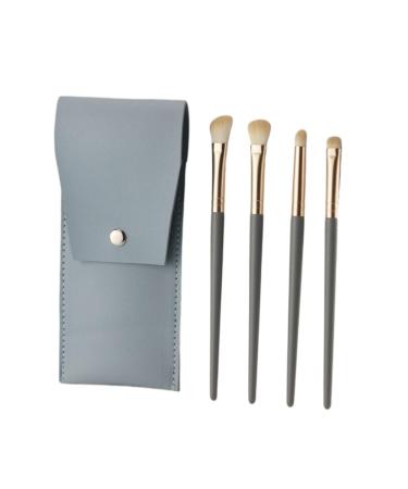 Eye shadow Brush Set Soft Hair Makeup Brush Portable eye shadow Brush Nose Halo Dyeing 4-Piece Set