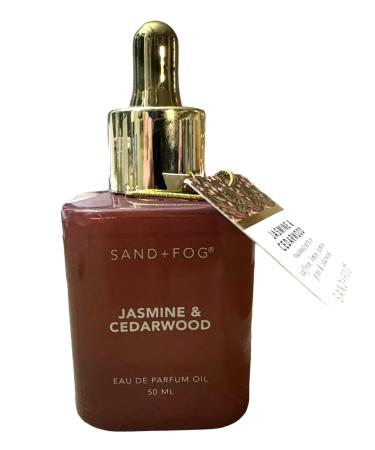 Sand and Fog Jasmine & Cedarwood Perfume Oil Eau De Parfum 50ml / 1.69 fl oz Unboxed